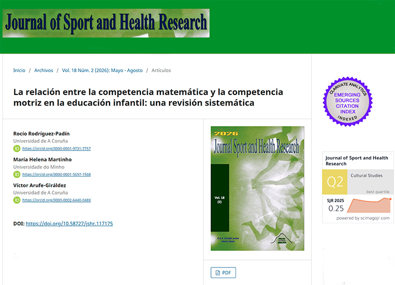 Captura de pantalla de la revista en su publicación del artículo