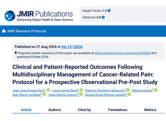 Captura de pantalla del articulo publicado en la revista JMIR Research Protocols